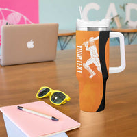 Custom Hyderabad India Cricket Tumbler With Handle Go Sunrisers Eagle