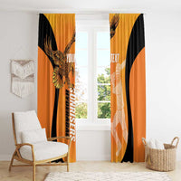Custom Hyderabad India Cricket Window Curtain Go Sunrisers Eagle