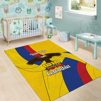 Personalised Colombia Independence Day Area Rug 1810 Libertad y Orden