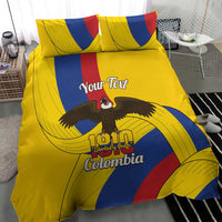 Personalised Colombia Independence Day Bedding Set 1810 Libertad y Orden