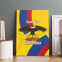 Personalised Colombia Independence Day Canvas Wall Art 1810 Libertad y Orden