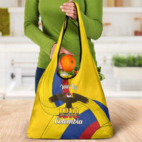 Personalised Colombia Independence Day Grocery Bag 1810 Libertad y Orden