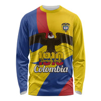 Personalised Colombia Independence Day Long Sleeve Shirt 1810 Libertad y Orden