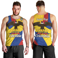 Personalised Colombia Independence Day Men Tank Top 1810 Libertad y Orden