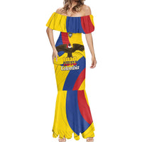 Personalised Colombia Independence Day Mermaid Dress 1810 Libertad y Orden