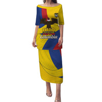 Personalised Colombia Independence Day Puletasi 1810 Libertad y Orden