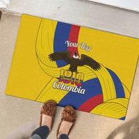 Personalised Colombia Independence Day Rubber Doormat 1810 Libertad y Orden