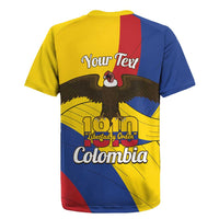 Personalised Colombia Independence Day Rugby Jersey 1810 Libertad y Orden