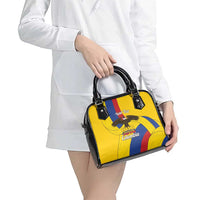 Personalised Colombia Independence Day Shoulder Handbag 1810 Libertad y Orden