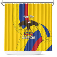 Personalised Colombia Independence Day Shower Curtain 1810 Libertad y Orden