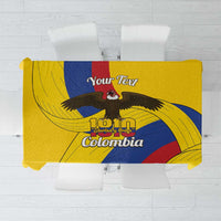Personalised Colombia Independence Day Tablecloth 1810 Libertad y Orden