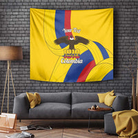 Personalised Colombia Independence Day Tapestry 1810 Libertad y Orden