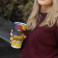 Personalised Colombia Independence Day Tumbler Cup 1810 Libertad y Orden
