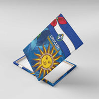 Uruguay Independence Day Canvas Wall Art 25 De Agosto Coat Of Arms With Ceibo - Wonder Print Shop