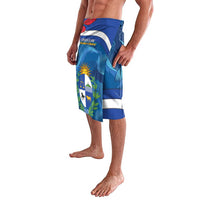 Uruguay Independence Day Lavalava 25 De Agosto Coat Of Arms With Ceibo - Wonder Print Shop