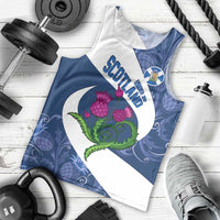 Custom Scotland Rugby Men Tank Top 2024 Go Champions Scottish Thistles - Wonder Print Shop