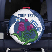 Custom Scotland Rugby Spare Tire Cover 2024 Go Champions Scottish Thistles - Wonder Print Shop