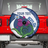 Custom Scotland Rugby Spare Tire Cover 2024 Go Champions Scottish Thistles - Wonder Print Shop