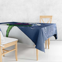 Custom Scotland Rugby Tablecloth 2024 Go Champions Scottish Thistles - Wonder Print Shop