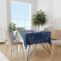 Custom Scotland Rugby Tablecloth 2024 Go Champions Scottish Thistles - Wonder Print Shop