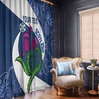 Custom Scotland Rugby Window Curtain 2024 Go Champions Scottish Thistles - Wonder Print Shop