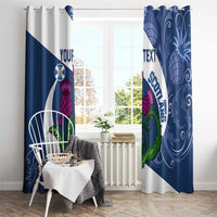 Custom Scotland Rugby Window Curtain 2024 Go Champions Scottish Thistles - Wonder Print Shop