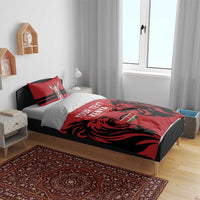 Custom Kenya Rugby Bedding Set 2024 Go Champions Simbas - Red - Wonder Print Shop