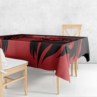 Custom Kenya Rugby Tablecloth 2024 Go Champions Simbas - Red - Wonder Print Shop
