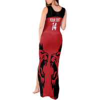 Custom Kenya Rugby Tank Maxi Dress 2024 Go Champions Simbas - Red - Wonder Print Shop
