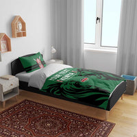 Custom Kenya Rugby Bedding Set 2024 Go Champions Simbas - Green - Wonder Print Shop