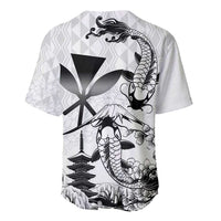 Japan And Hawaii Baseball Jersey Sakura Koi Fish Hawaiian Lei Kanaka - Wonder Print Shop
