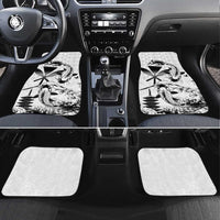 Japan And Hawaii Car Mats Sakura Koi Fish Hawaiian Lei Kanaka - Wonder Print Shop
