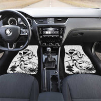 Japan And Hawaii Car Mats Sakura Koi Fish Hawaiian Lei Kanaka - Wonder Print Shop