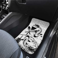 Japan And Hawaii Car Mats Sakura Koi Fish Hawaiian Lei Kanaka - Wonder Print Shop