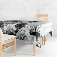 Japan And Hawaii Tablecloth Sakura Koi Fish Hawaiian Lei Kanaka - Wonder Print Shop