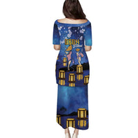 Japan Obon Festival Puletasi Sakura Lanterns With Bon Dance - Wonder Print Shop