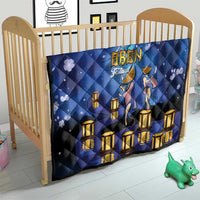 Japan Obon Festival Quilt Sakura Lanterns With Bon Dance - Wonder Print Shop