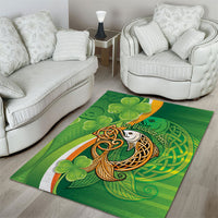 Salmon of Knowledge Ireland Area Rug Celtic Mythology An Bradan Feasa
