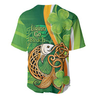 Salmon of Knowledge Ireland Baseball Jersey Celtic Mythology An Bradan Feasa