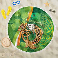 Salmon of Knowledge Ireland Beach Blanket Celtic Mythology An Bradan Feasa