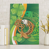 Salmon of Knowledge Ireland Canvas Wall Art Celtic Mythology An Bradan Feasa