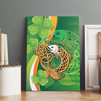 Salmon of Knowledge Ireland Canvas Wall Art Celtic Mythology An Bradan Feasa