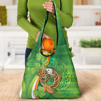 Salmon of Knowledge Ireland Grocery Bag Celtic Mythology An Bradan Feasa