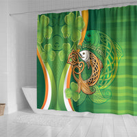 Salmon of Knowledge Ireland Shower Curtain Celtic Mythology An Bradan Feasa