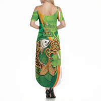 Salmon of Knowledge Ireland Summer Maxi Dress Celtic Mythology An Bradan Feasa