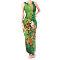 Salmon of Knowledge Ireland Tank Maxi Dress Celtic Mythology An Bradan Feasa