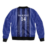 Solo Haiti Football Custom Bomber Jacket Bonne Chance Les Cayes - Wonder Print Shop