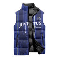 Solo Haiti Football Custom Sleeveless Puffer Jacket Bonne Chance Les Cayes - Wonder Print Shop