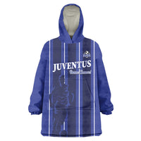 Solo Haiti Football Custom Wearable Blanket Hoodie Bonne Chance Les Cayes - Wonder Print Shop