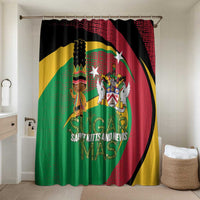 St Kitts and Nevis Sugar Mas Bathroom Set Caribbean Masquerade Flag Color - Wonder Print Shop